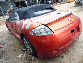 2008 MITSUBISHI ECLIPSE CONVERTIBLE SPYDER GT ORANGE 3.8 AT 203960